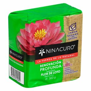 Jabón De Tocador Flor De Loto Renovación Profunda NINACURO 360 G