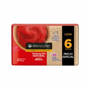 Jabón De Tocador Arcilla Lleva 5 Paga 6 NINACURO 720 G