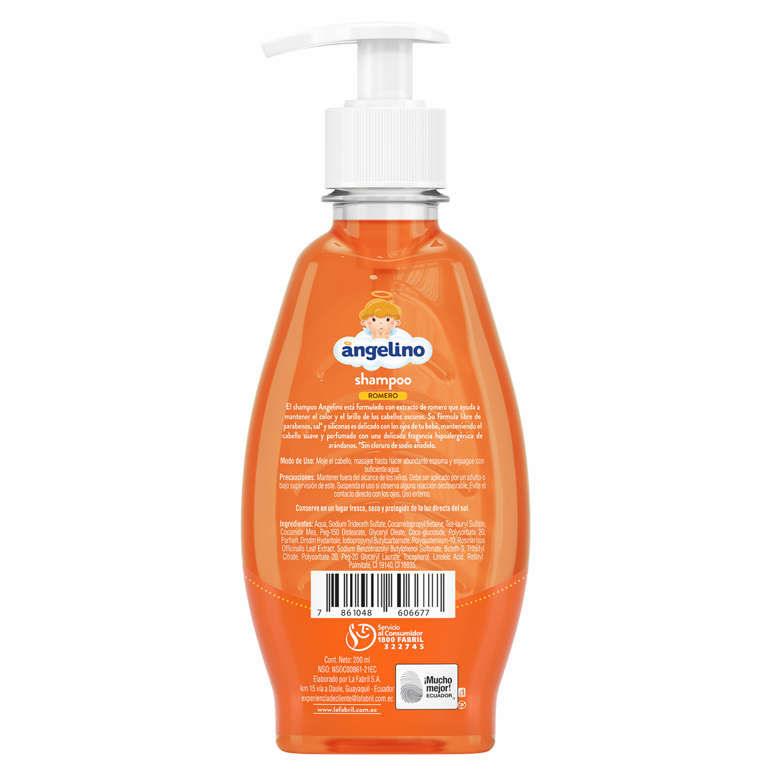 Shampoo De Romero ANGELINO 200 Ml - Imagen 4