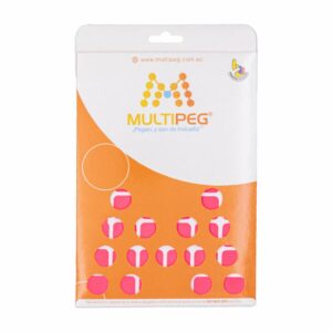 Etiqueta Troquel N15 Fucsia MULTIPEG X10 Uds