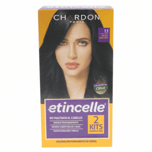 Tinte Coloración N° 1.1 Negro Azulado 2 Tubos ETINCELLE Unidad