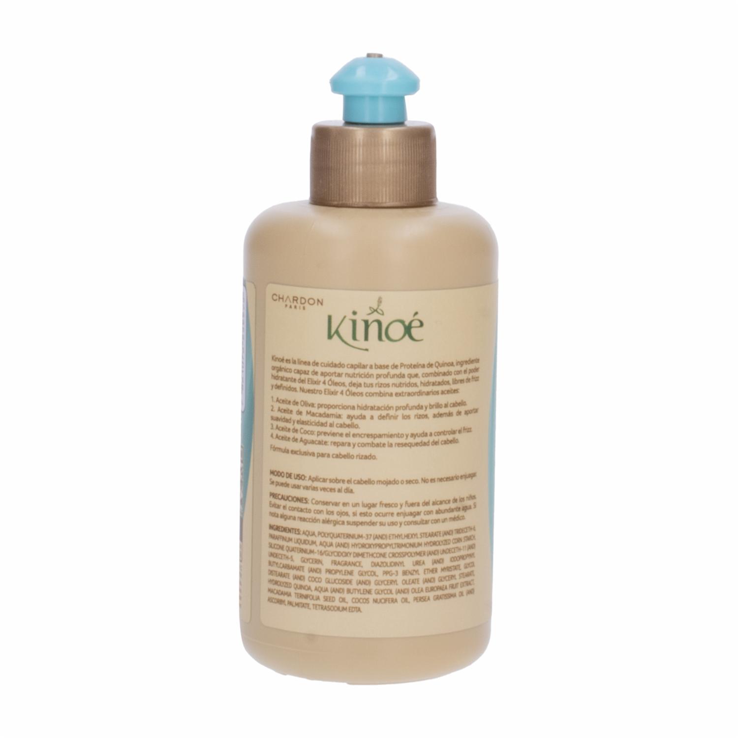 Crema De Peinar Quinoa Elixir - 4 Óleos KINOÉ 275 Ml - Imagen 2