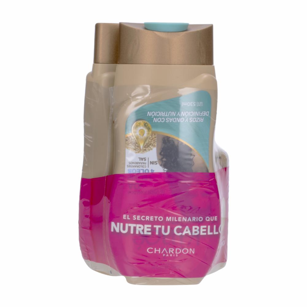 Shampoo Elixir +Acondicionador+Crema De Peinar KINOÉ 1355 Ml - Imagen 2