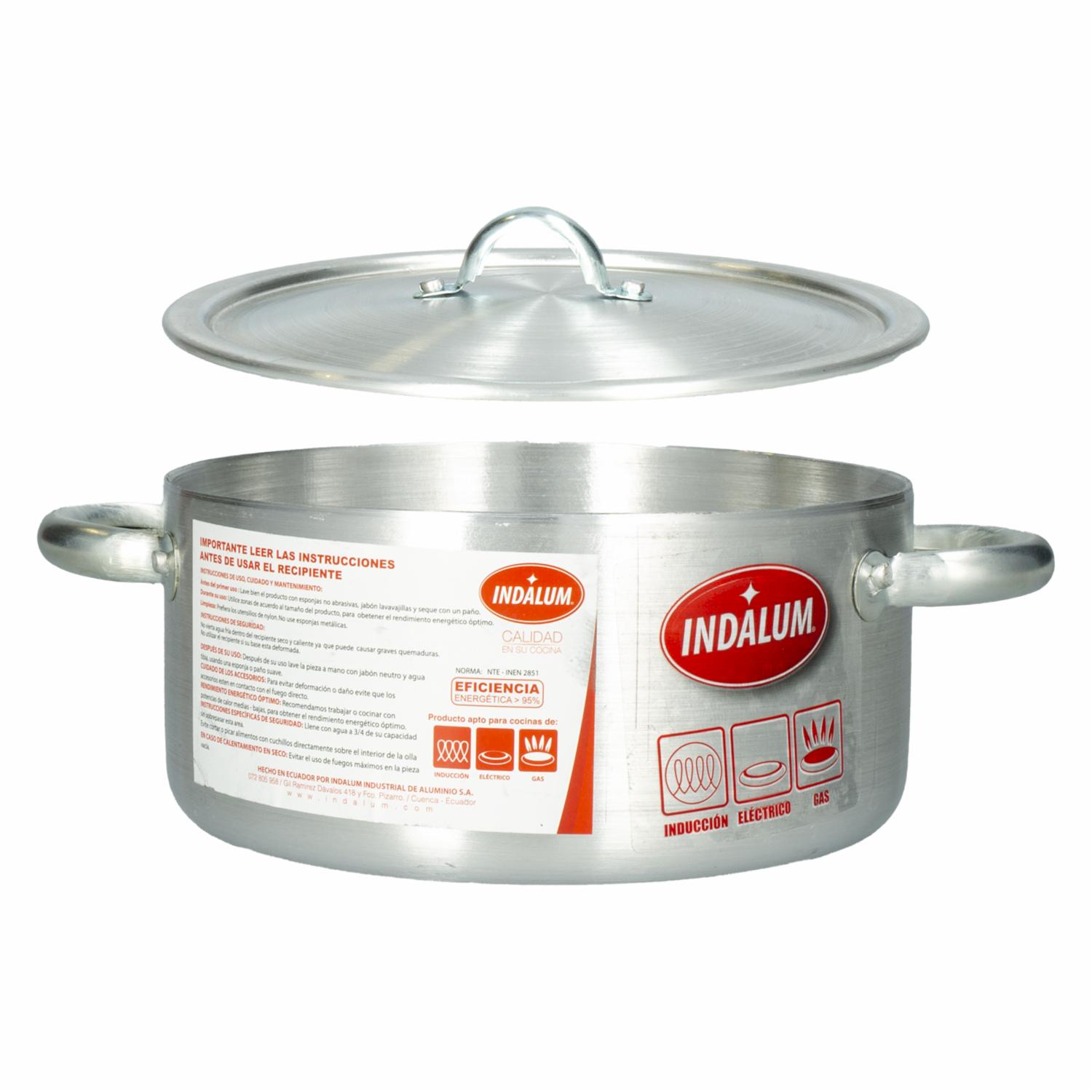 Olla Caldero De Inducción Con Asa INDALUM 16 Cm - Imagen 2