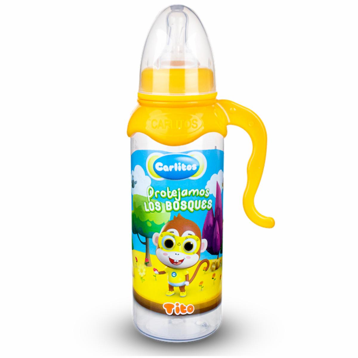 Biberón Para Bebés Con Agarradera CARLITOS 9 Oz