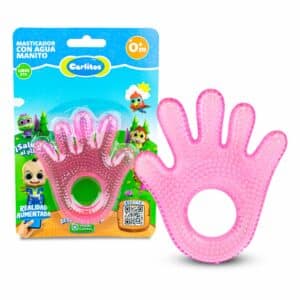 Juguete Masticador Con Agua En Forma De Manito CARLITOS 0 M +