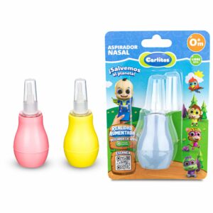 Aspirador Nasal Para Bebés Libre BPA CARLITOS 0 M +