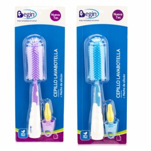 Cepillo Lava Botellas De Silicón BEGIN Unidad