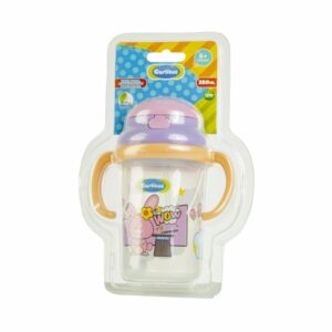 Taza Infantil Clásico Con Sorbete CARLITOS 280 Ml