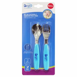 Set De Cubiertos Infantil De Metal BEGIN Unidad