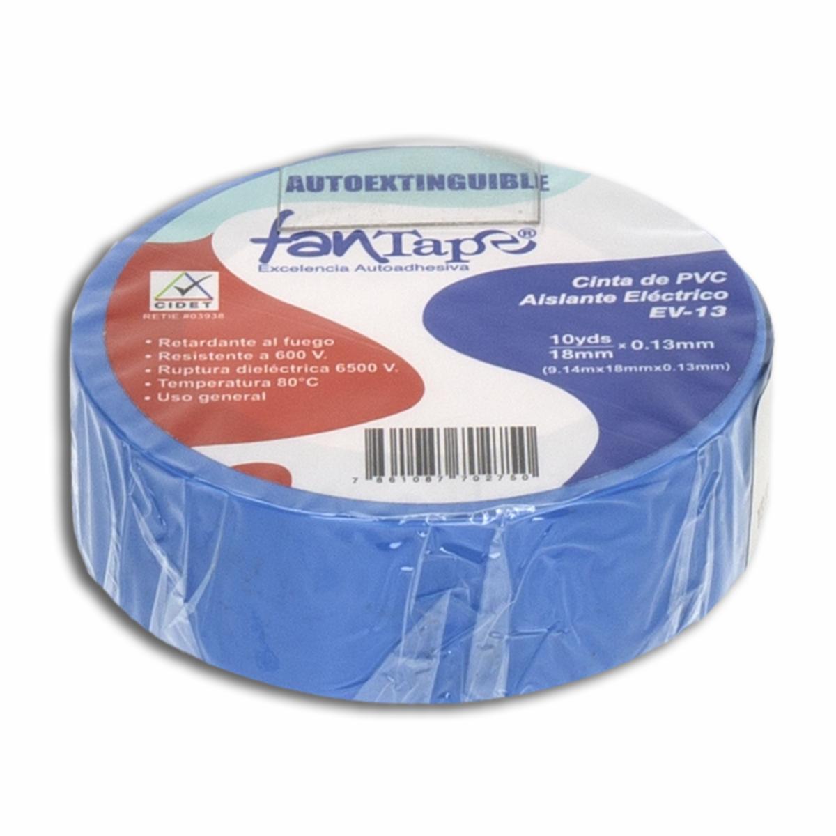 Cinta Aislante Eléctrica Autoextinguidle FANTAPE Unidad - Imagen 2