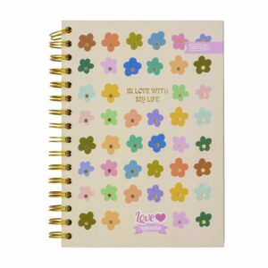 Agenda Pasta Dura 180 Hojas Love ESTILO A5