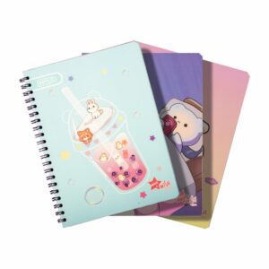 Cuaderno Universitario Cuadros Gama Media Make A Wish ESTILO 100 Hojas