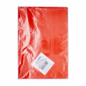 Cartulina Rojo Con Negro A4 VERZATIL X10Uds