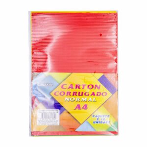 Cartón Corrugado Tamaño A4 VERZATIL X 10 Uds