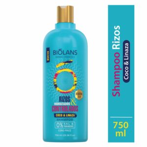 Shampoo De Cabello Rizos Hidratados & Controlados BIÓLANS 750 Ml