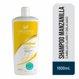 Shampoo Capilar Manzanilla + Keratina Libre De Sal ORQUÍDEA 1000 Ml