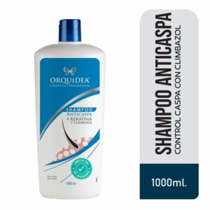 Shampoo Capilar Anticaspa + Keratina Libre De Sal ORQUÍDEA 1000 Ml
