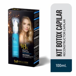 Tratamiento Capilar Alisante Bótox Reconstructor ORQUÍDEA 1 Kit 100 Ml
