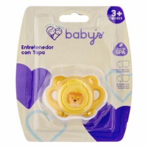 Pacificador Silicon Con Tapa Babys BABY'S Unidad