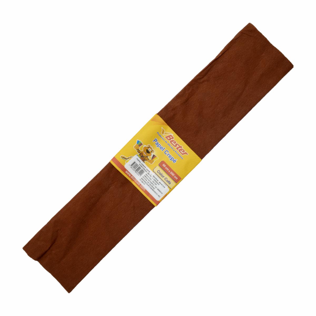 Papel Crepé Tono Café BESTER X10Uds