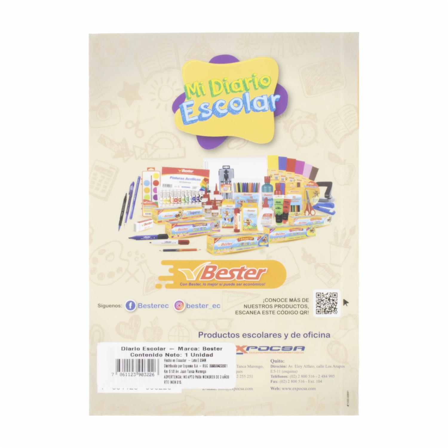 Diario Escolar BESTER Unid