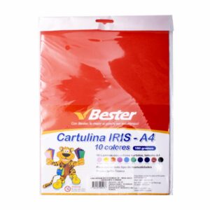 Funda De Cartulina Iris Varios Colores BESTER X10Uds