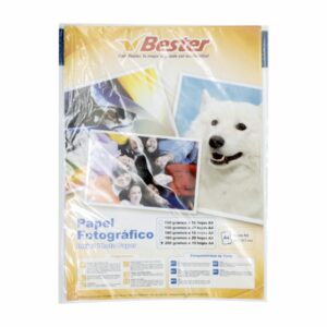 Funda De Papel Fotográfico De 200 Gramos X 10 Hojas BESTER A4