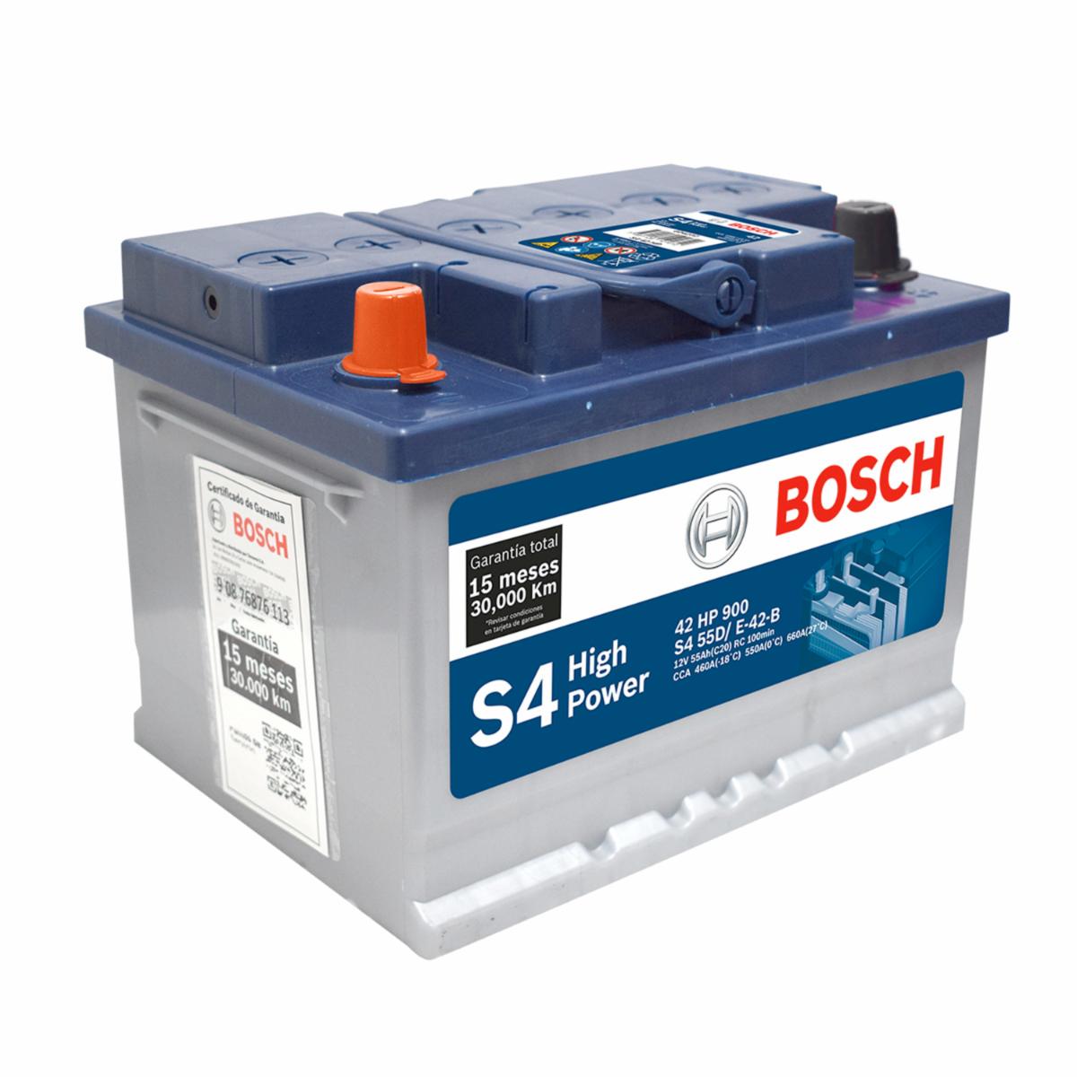 Batería Para Auto High Power S4 BOSCH 12 V - Imagen 2