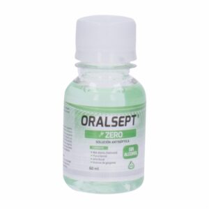 Ejuague Bucal Zero Solucion Antiseptica ORALSEPT 60 Ml