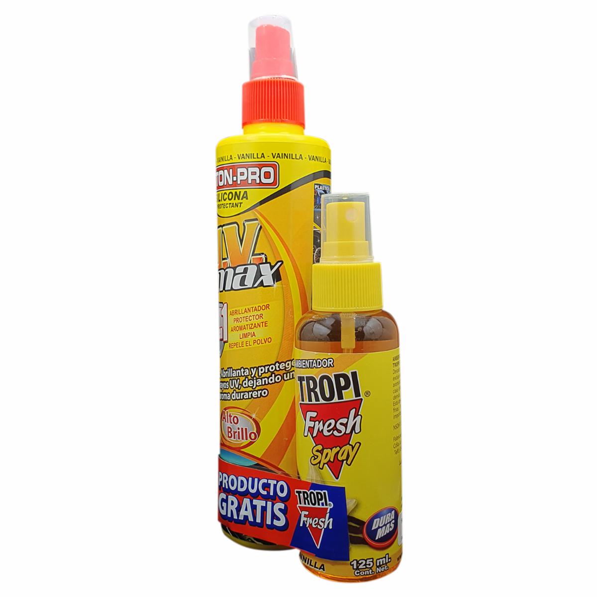 Silicona Automotriz Abrillantador Con UV 5 En 1 Aroma Vainilla PISTON PRO 300 Ml - Imagen 2