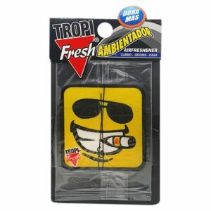 Ambiental Para Auto Con Colgador Diseño Happy Square TROPI FRESH 10 G