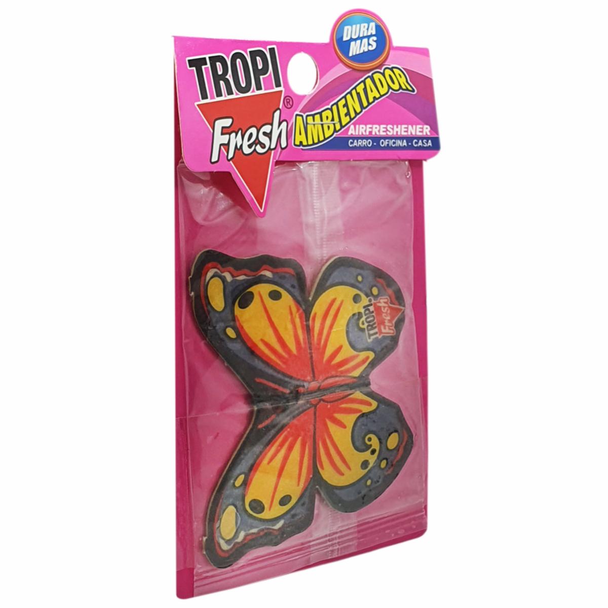 Ambiental Para Auto Con Colgador Diseño Mariposa TROPI FRESH 10 G