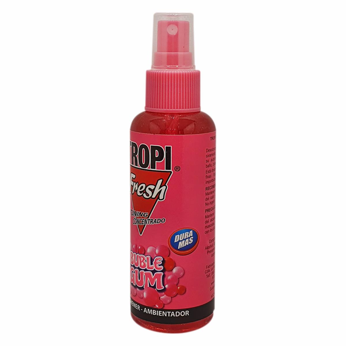 Ambiental Para Auto En Spray Aroma Chicle Fresa TROPI FRESH 120 Ml - Imagen 2