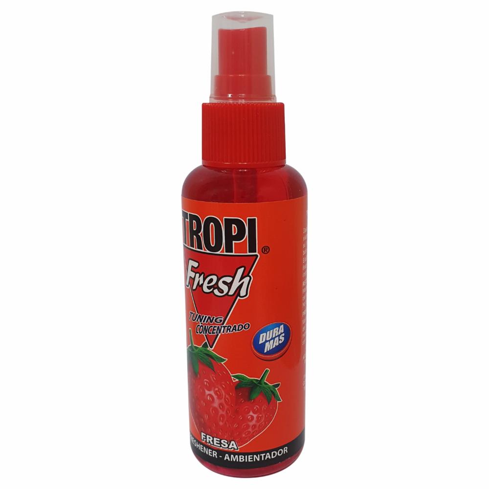 Ambiental Para Auto En Spray Aroma Fresa TROPI FRESH 120 Ml - Imagen 2