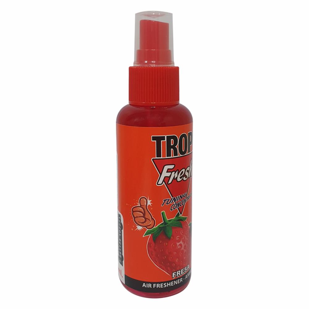 Ambiental Para Auto En Spray Aroma Fresa TROPI FRESH 120 Ml - Imagen 3