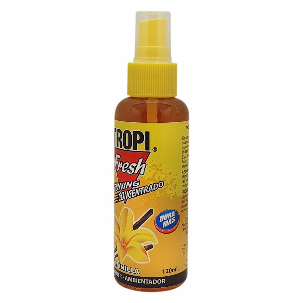 Ambiental Para Auto En Spray Aroma Vainilla TROPI FRESH 120 Ml - Imagen 2
