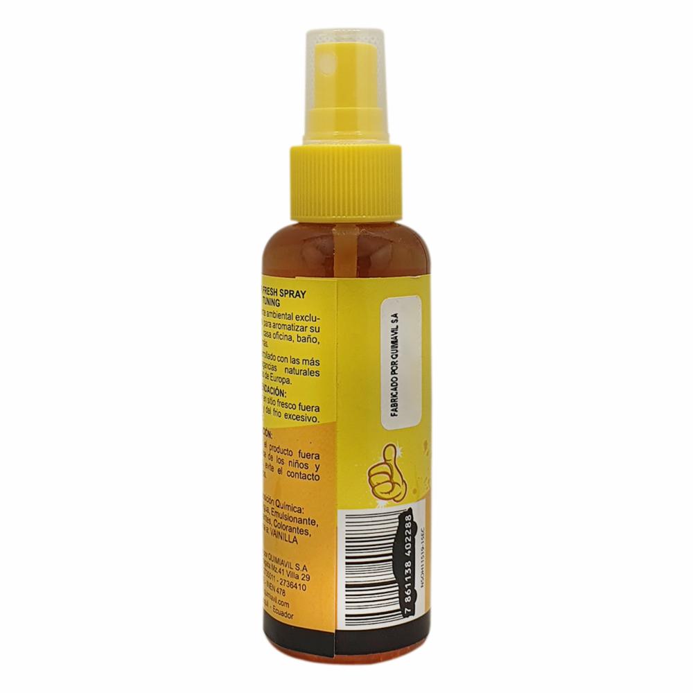 Ambiental Para Auto En Spray Aroma Vainilla TROPI FRESH 120 Ml - Imagen 4