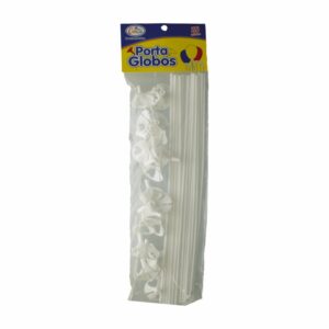 Porta Globos Blanco CELINA X 25 Uds