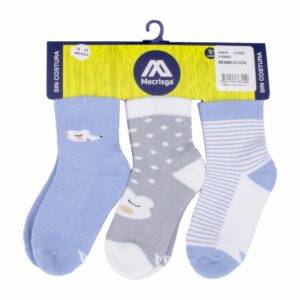 Medias Bambú Sin Costuras Flotad Varios Colores MECRISGA 12 A 18 Meses