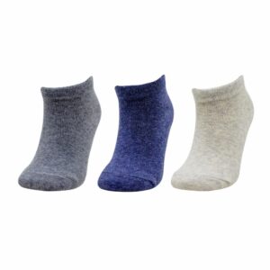 Medias Tobillera Liso Pack X3 MGX BASIC