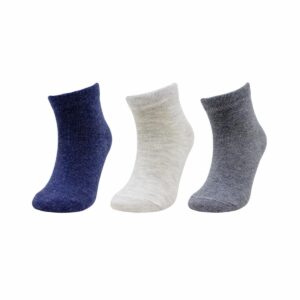 Medias Tobillera Calza Lisa Pack X3 MGX BASIC