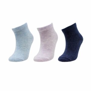 Medias Tobillera Calza Lisa Pack X3 MGX KIDS