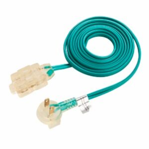 Extensión Eléctrica Color Turquesa INCABLE 2 Metros