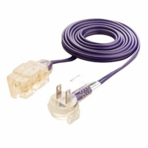 Extensión Eléctrica Color Lila INCABLE 2 Metros