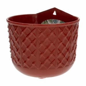 Macetero Decorativo De Pared Café PLAPASA 14 x 17 x 17 Cm