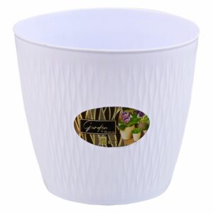 Macetero Garden 3 Blanco PLAPASA Unidad