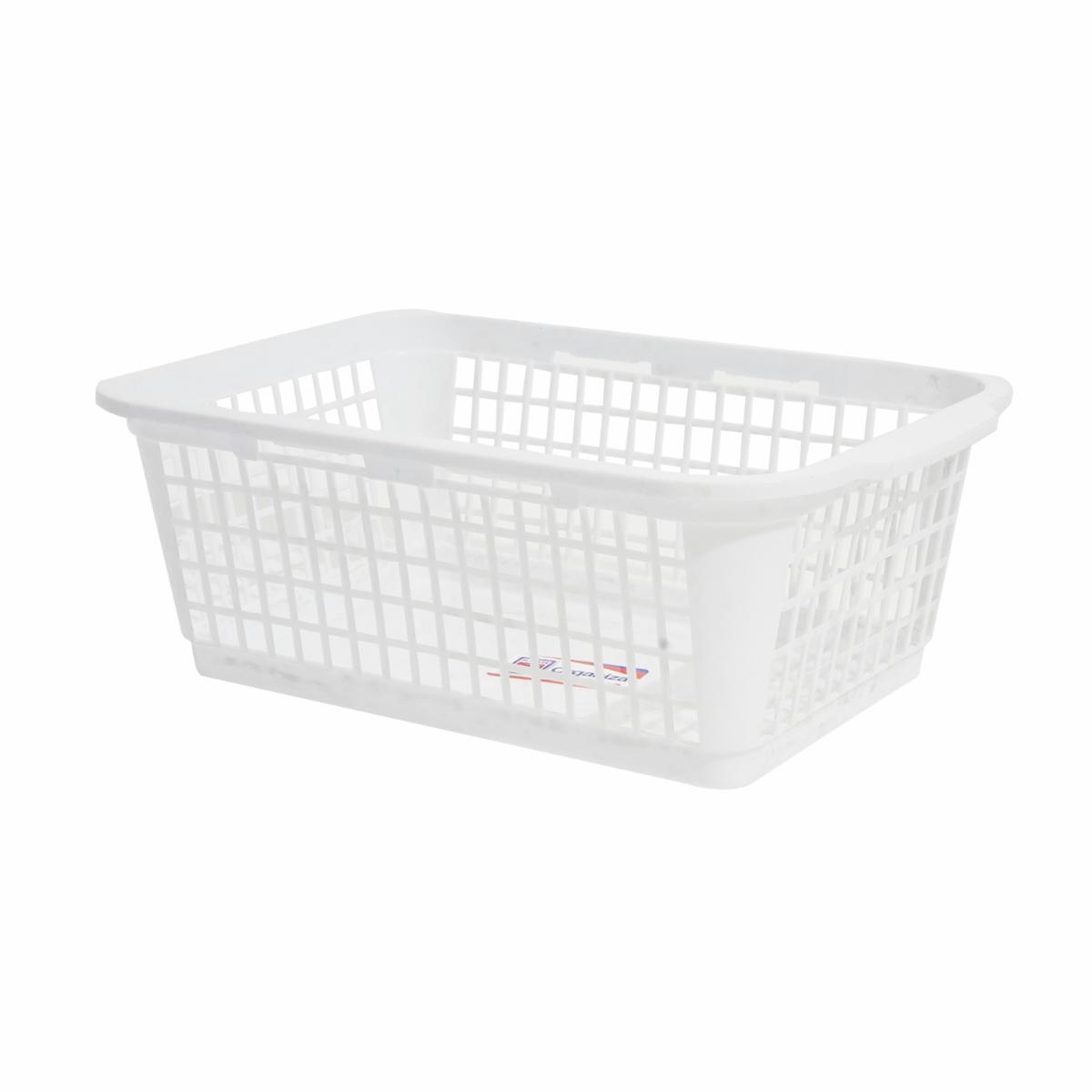 Cesta Calada No. 1 Blanco PLAPASA 11 X 30 X 20 Cm