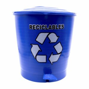 Basurero Automático Azul (Reciclables) PLAPASA Unidad