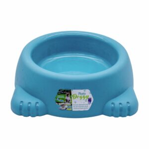 Plato Para Mascota Doggy Color Turquesa Pastel PLAPASA Unidad